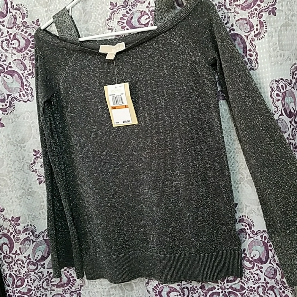 NWT Michael Kors off the shoulder sweater